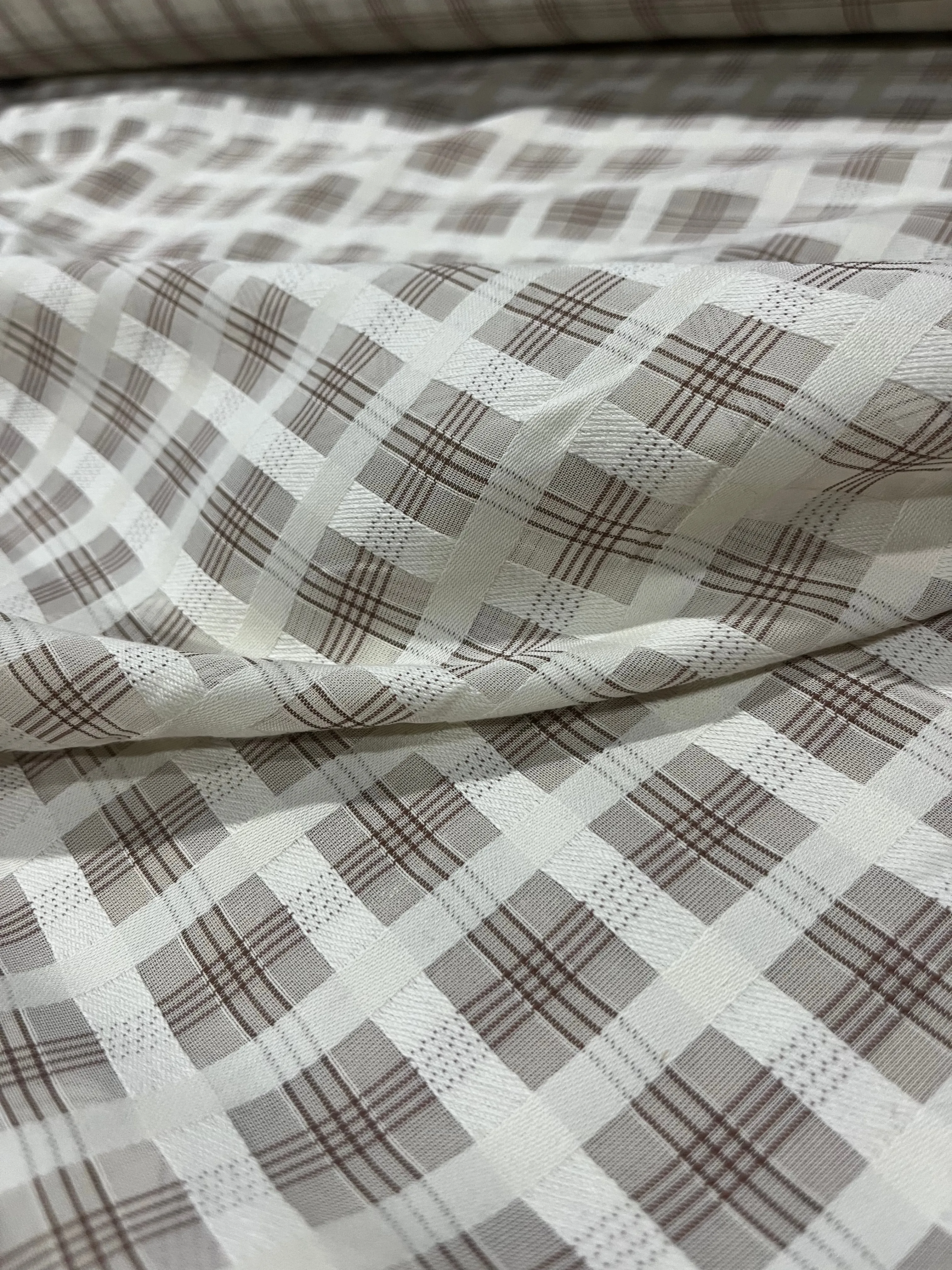 B02 FURORE 007 colour woven check with silk