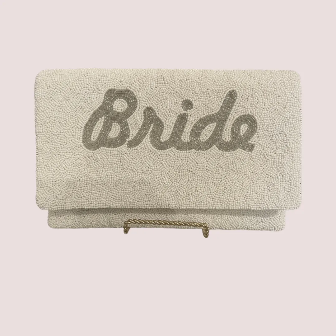 BEADED BRIDE HANDBAG