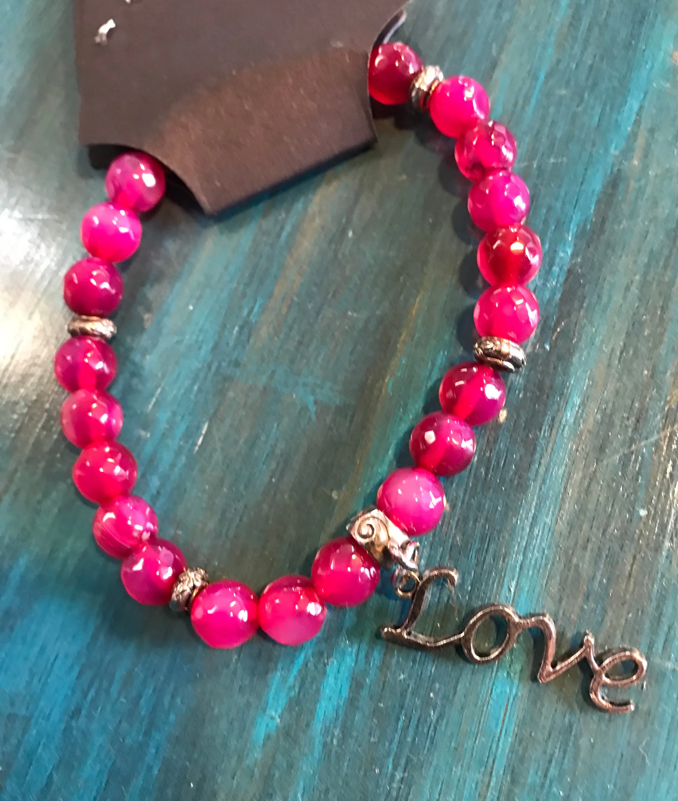 Beaded Valentine Bracelets