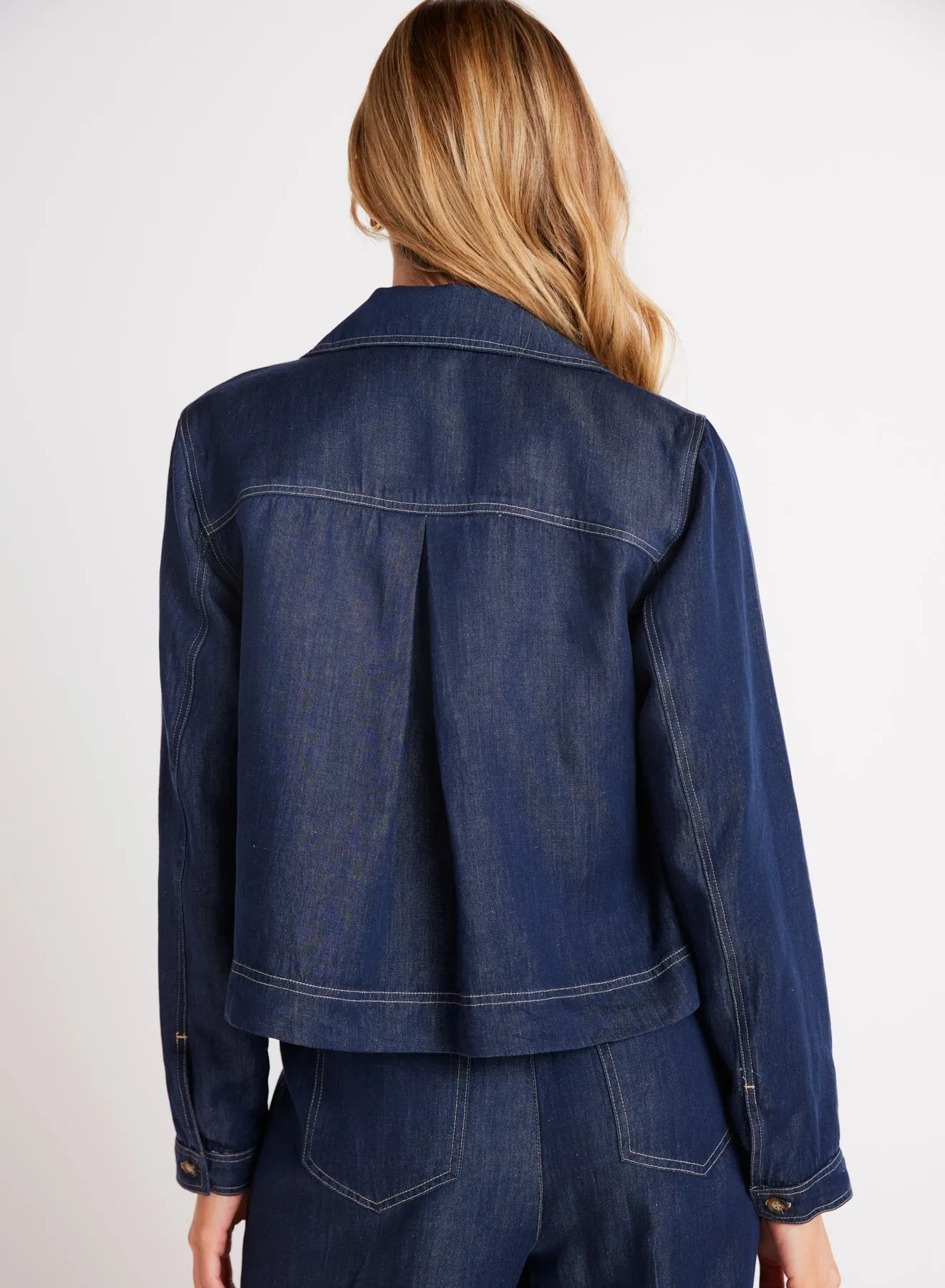 Bella Dahl Flap Pocket Utility Jacket
