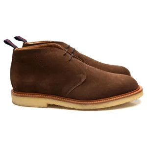 'Bertie' Brown Suede Chukka Boots UK 8 F
