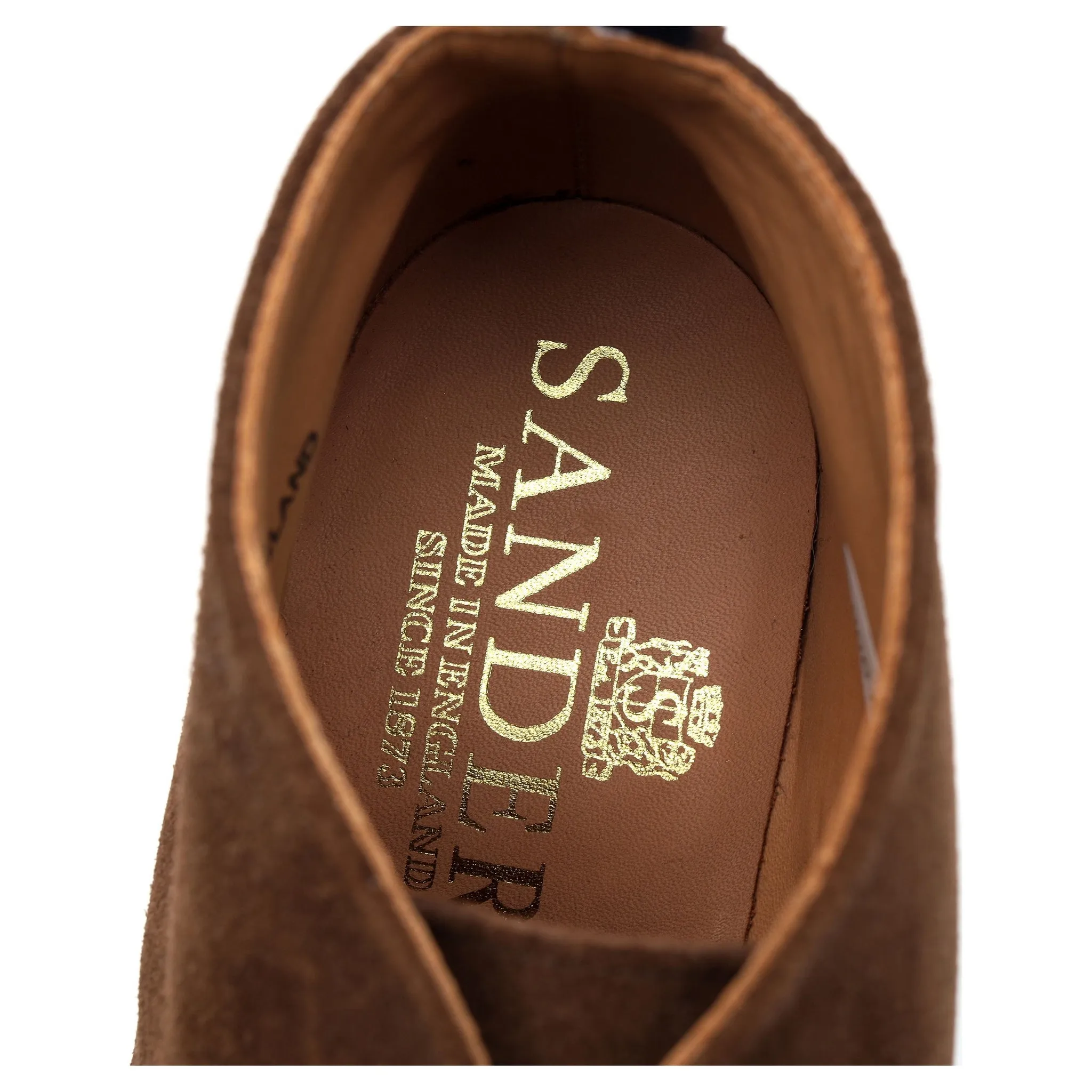 'Bertie' Brown Suede Chukka Boots UK 8 F