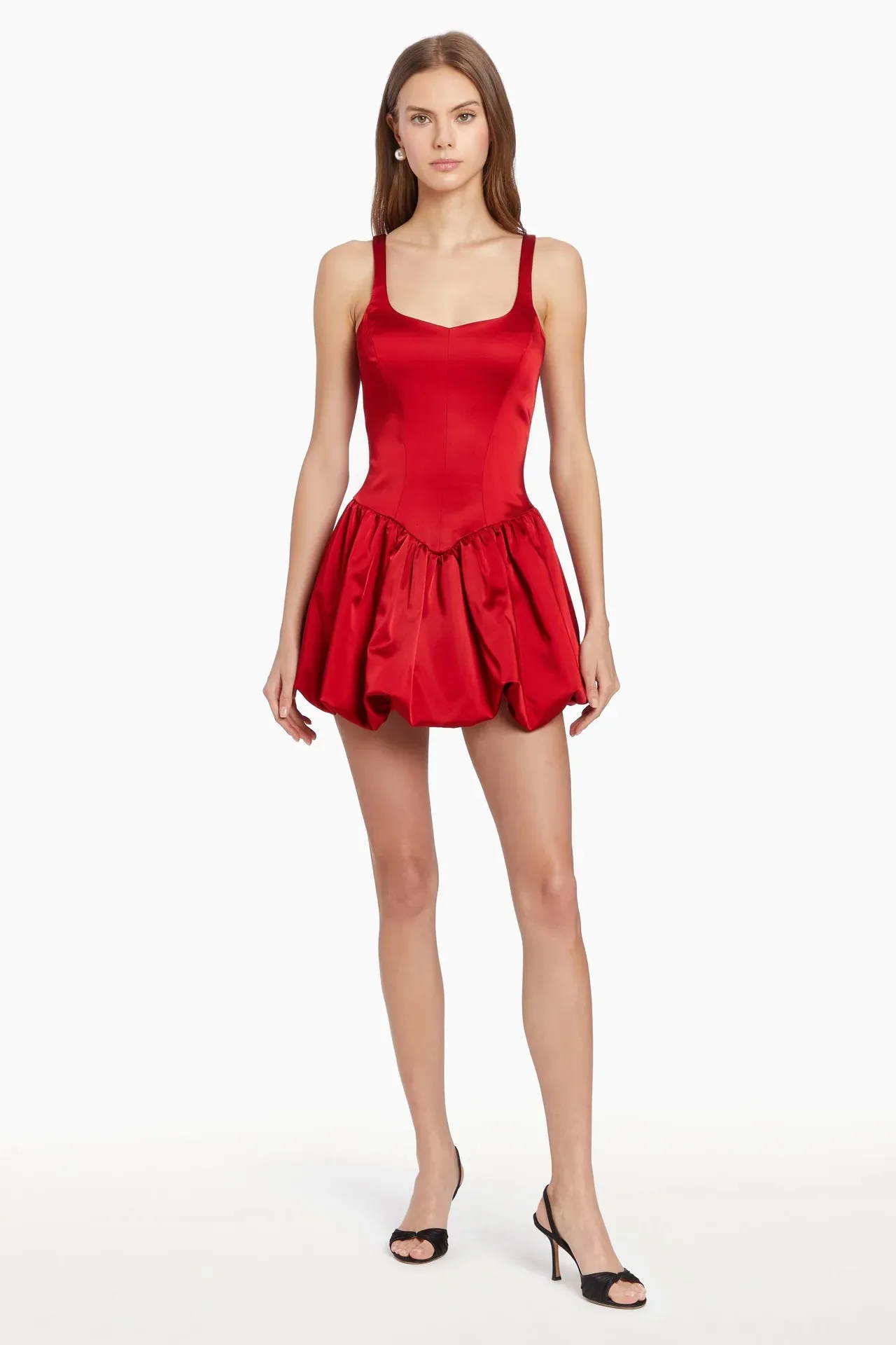 Bettina Skort Romper (Ruby)