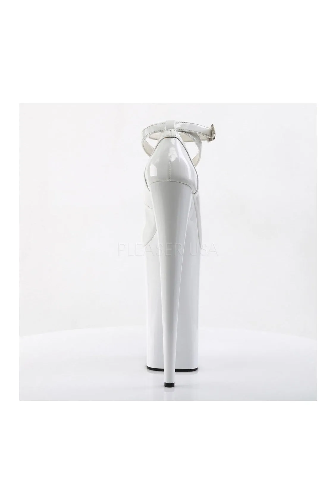 BEYOND-087 Pump  | White Patent