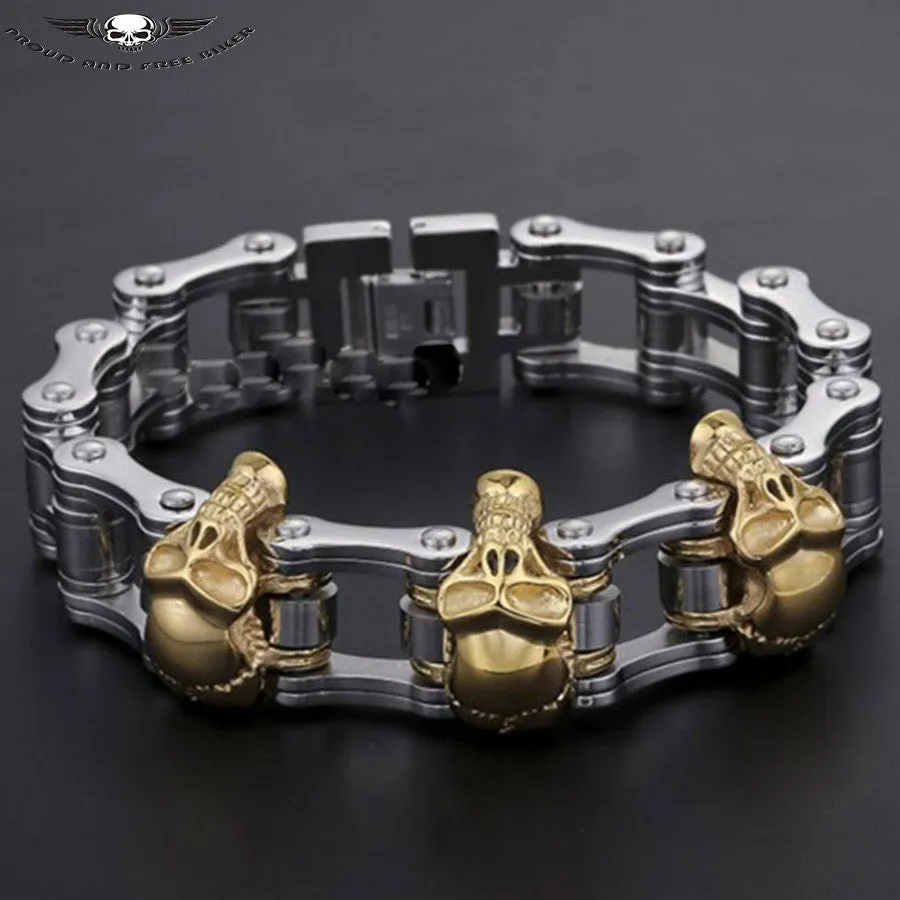 Biker Proud™ Skull Motorcycle Chain