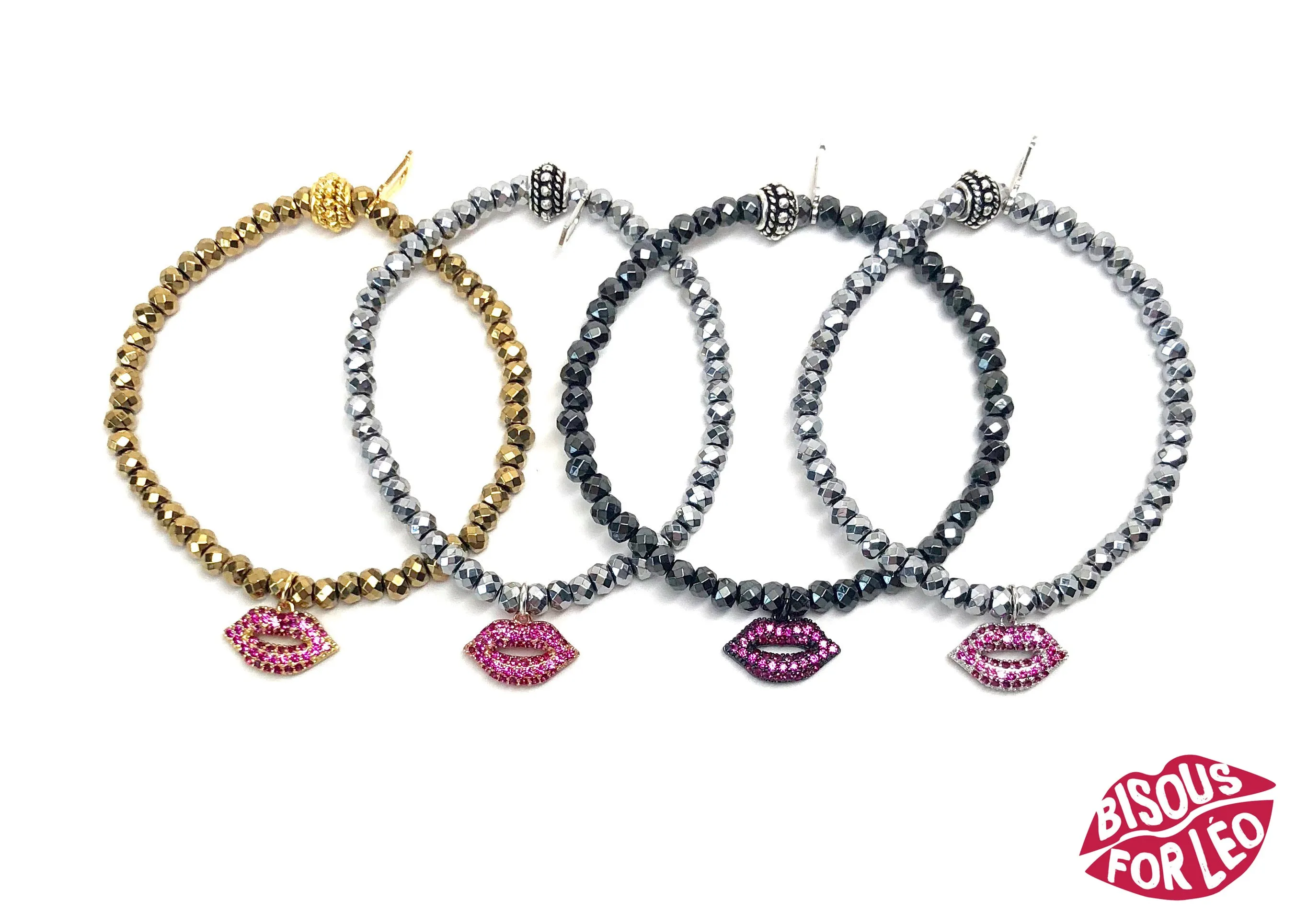 Bisous for Leo Kiss Bracelets