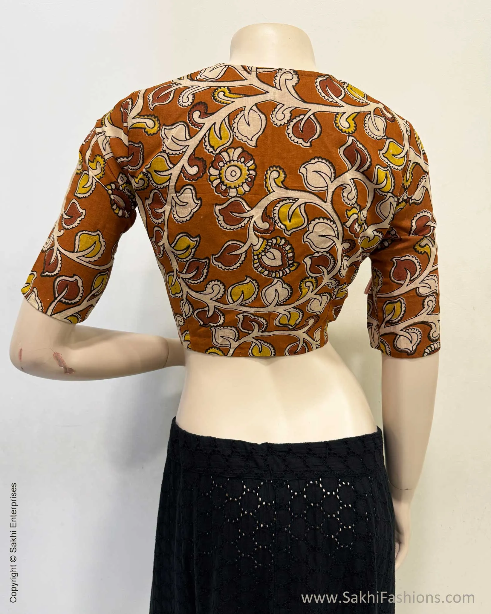 BL-V11853 Kalamkari Blouse