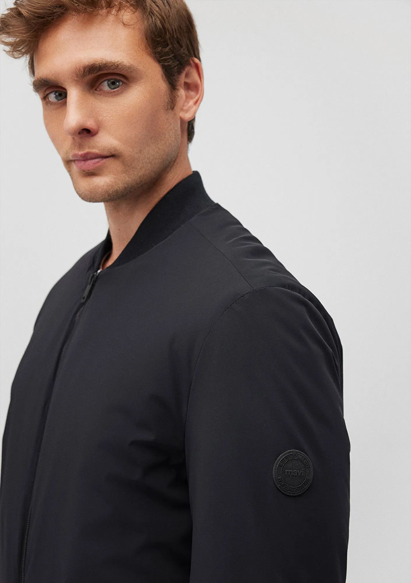 Black Bomber Jacket
