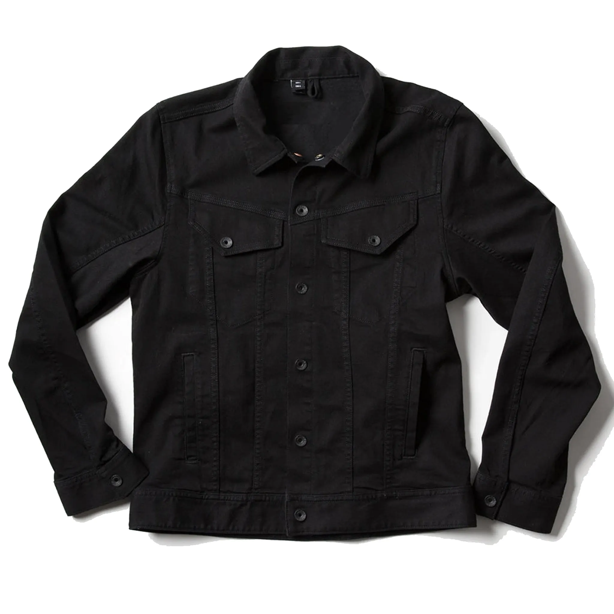 Black By Nature Custom Spray Paint Levi Denim Jacket