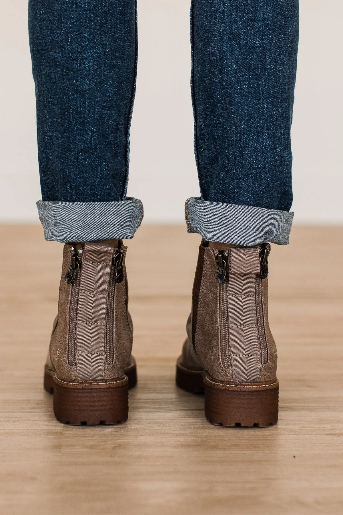 Blowfish River Ankle Boots- Seamushroom