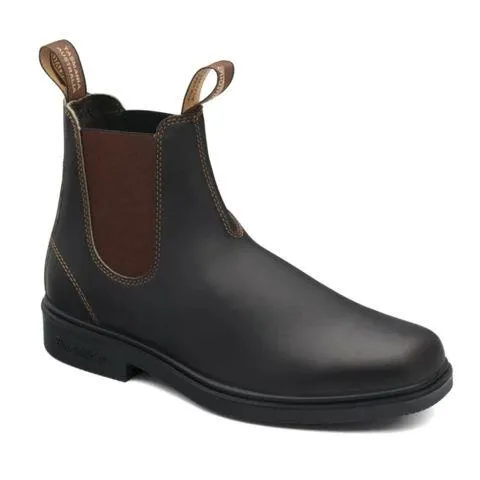 BLUNDSTONE - WOMEN'S 067 DRESS STOUT BROWN BOOT