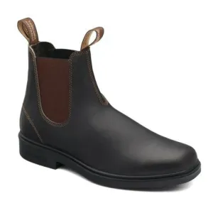 BLUNDSTONE - WOMEN'S 067 DRESS STOUT BROWN BOOT
