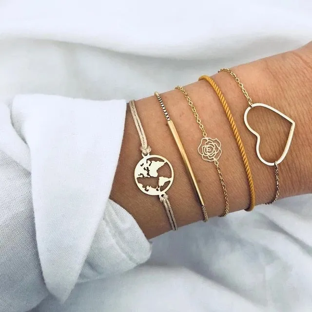 Bohemian Bracelets & Bangles Sets