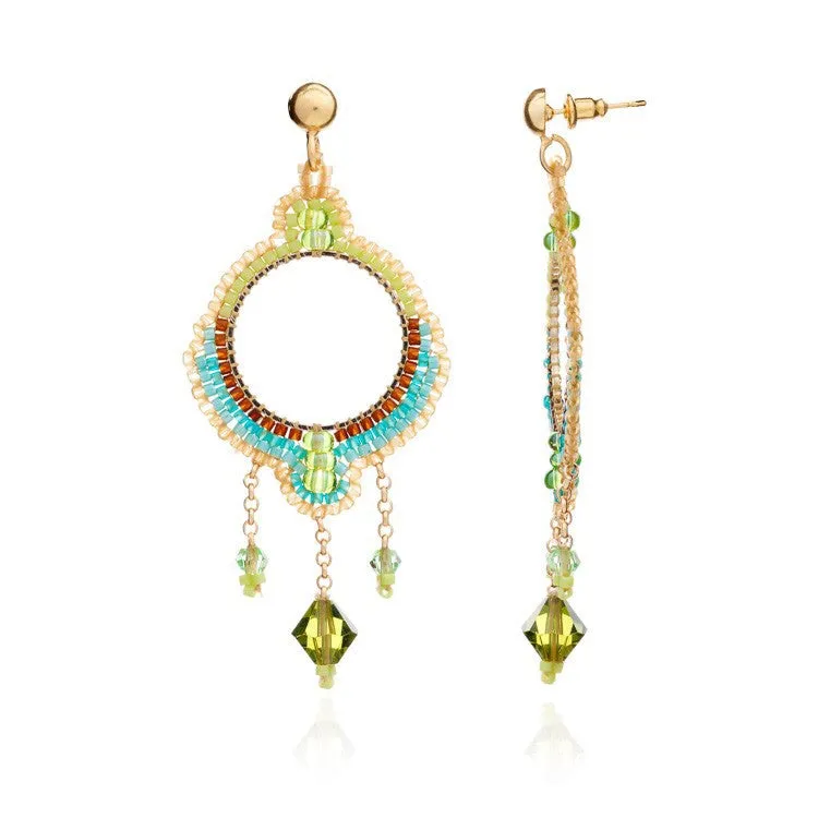 'Bonita' Crystal Chandelier Earrings: Sacred