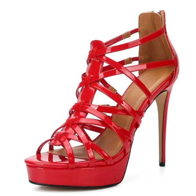 Bonky Drag Queen Gladiator Stilettos