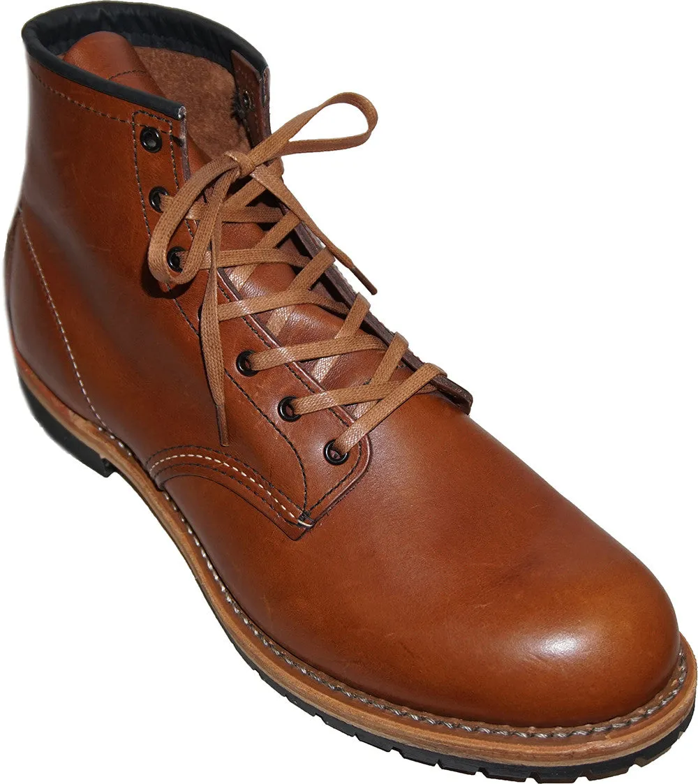 [British Tan] - Flat Waxed Cotton Shoelaces