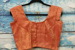 Brocade blouse | kids Lehenga blouse|Saree stitched Blouse | blue saree blouse | Silk saree Blouse  |brocade blouse|handloom Saree blouse