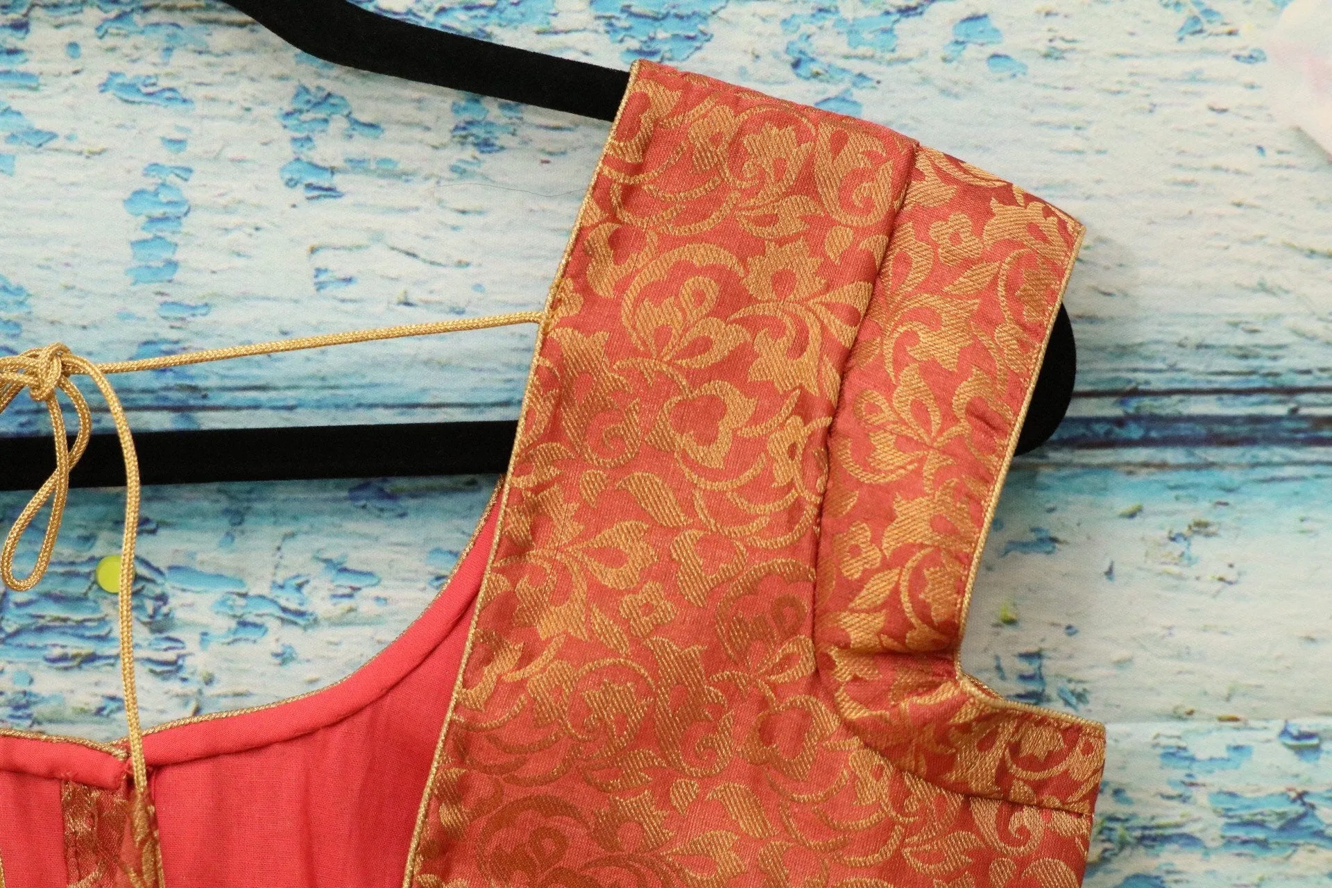 Brocade blouse | kids Lehenga blouse|Saree stitched Blouse | blue saree blouse | Silk saree Blouse  |brocade blouse|handloom Saree blouse