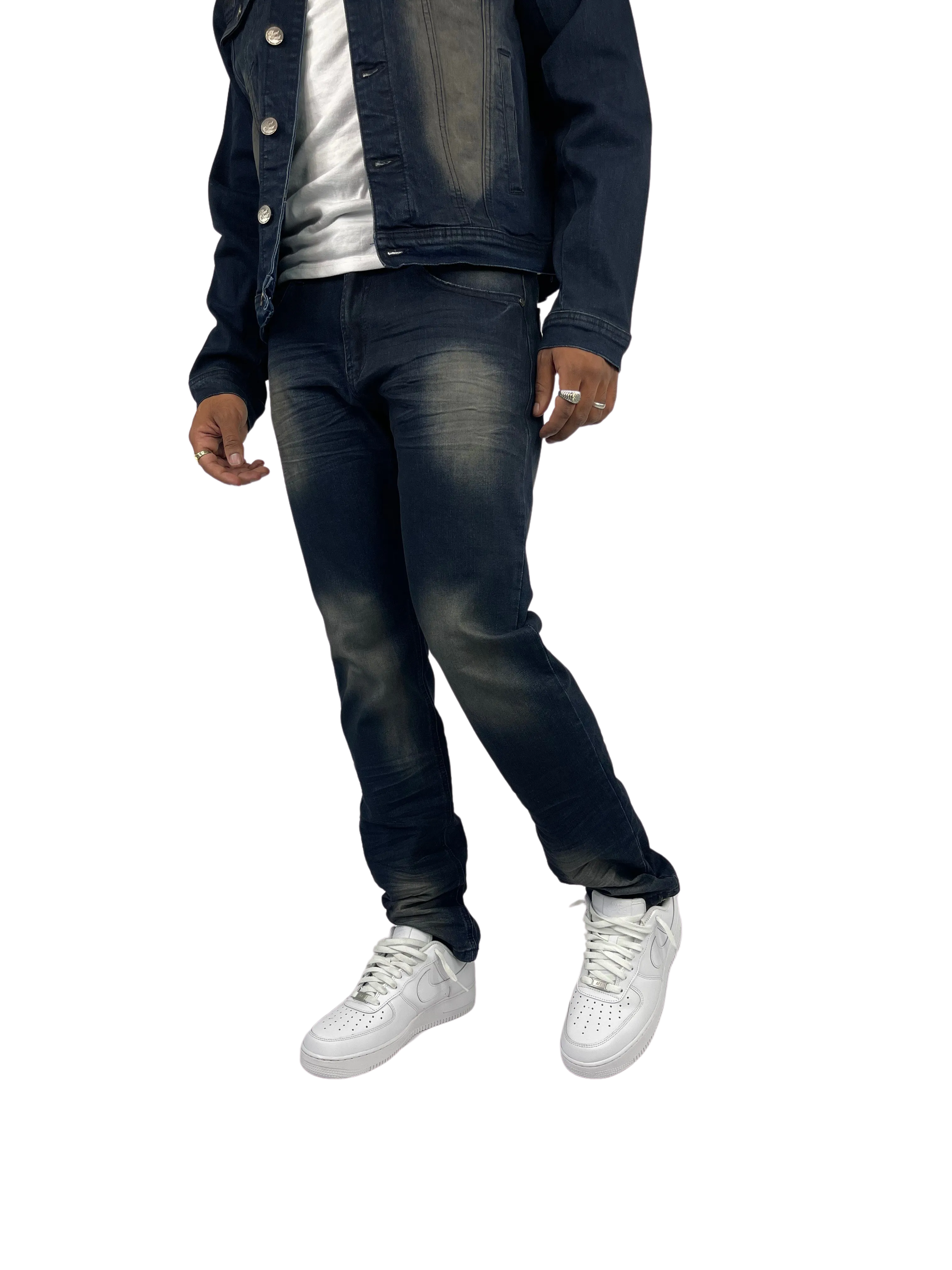 BTP21800: Washed Denim Jean