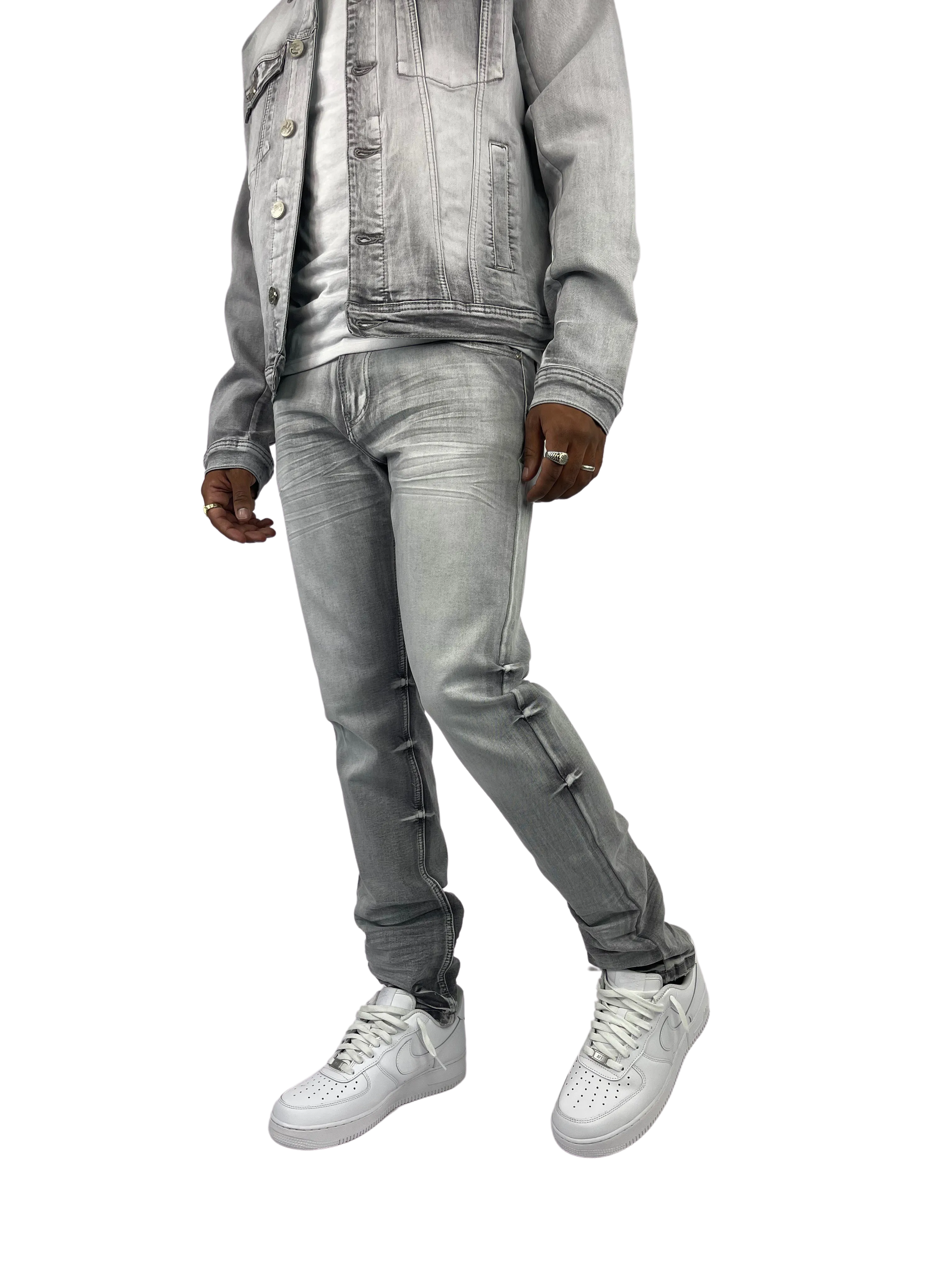 BTP21800: Washed Denim Jean