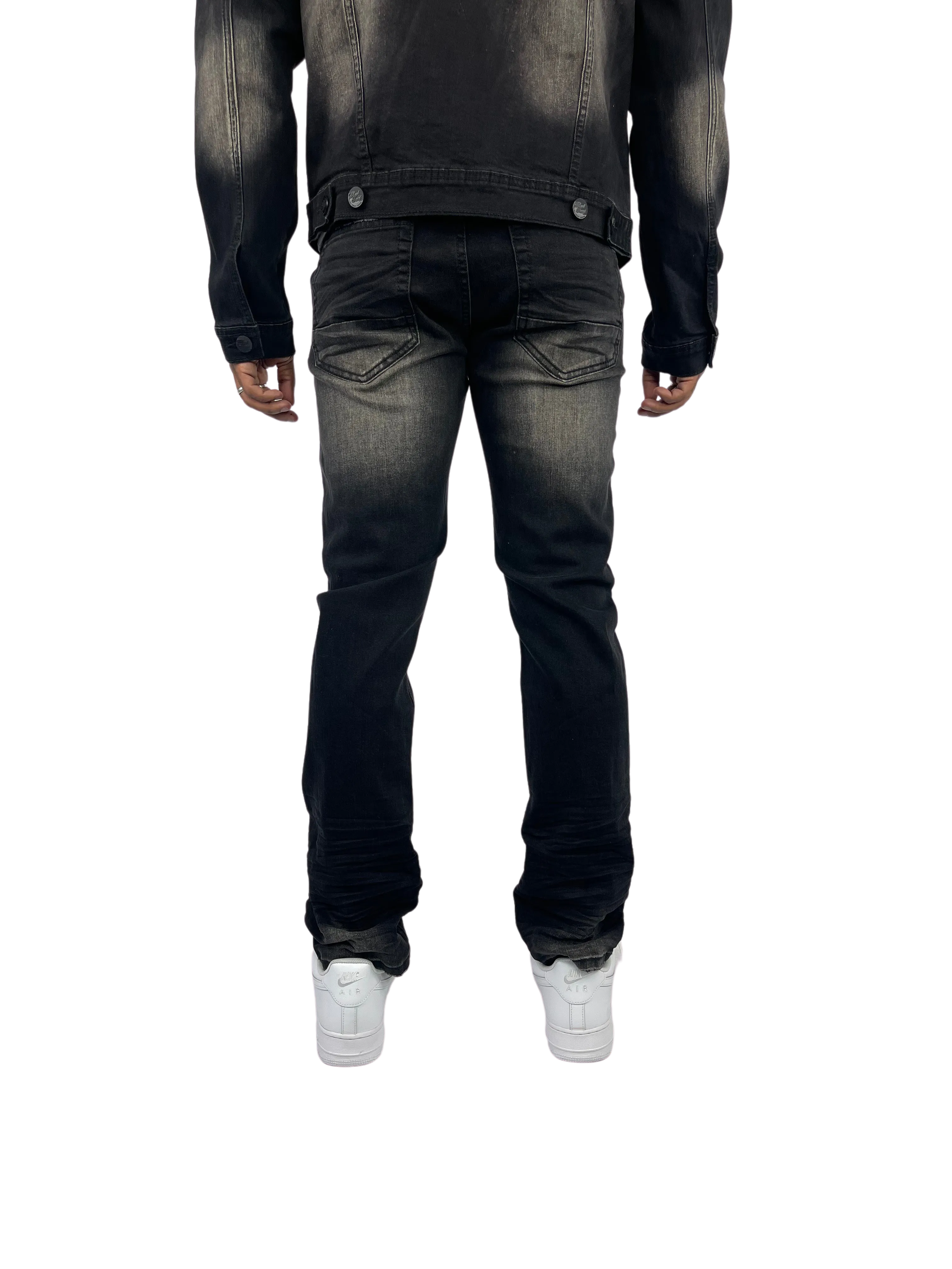 BTP21800: Washed Denim Jean