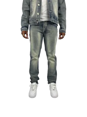 BTP21800: Washed Denim Jean