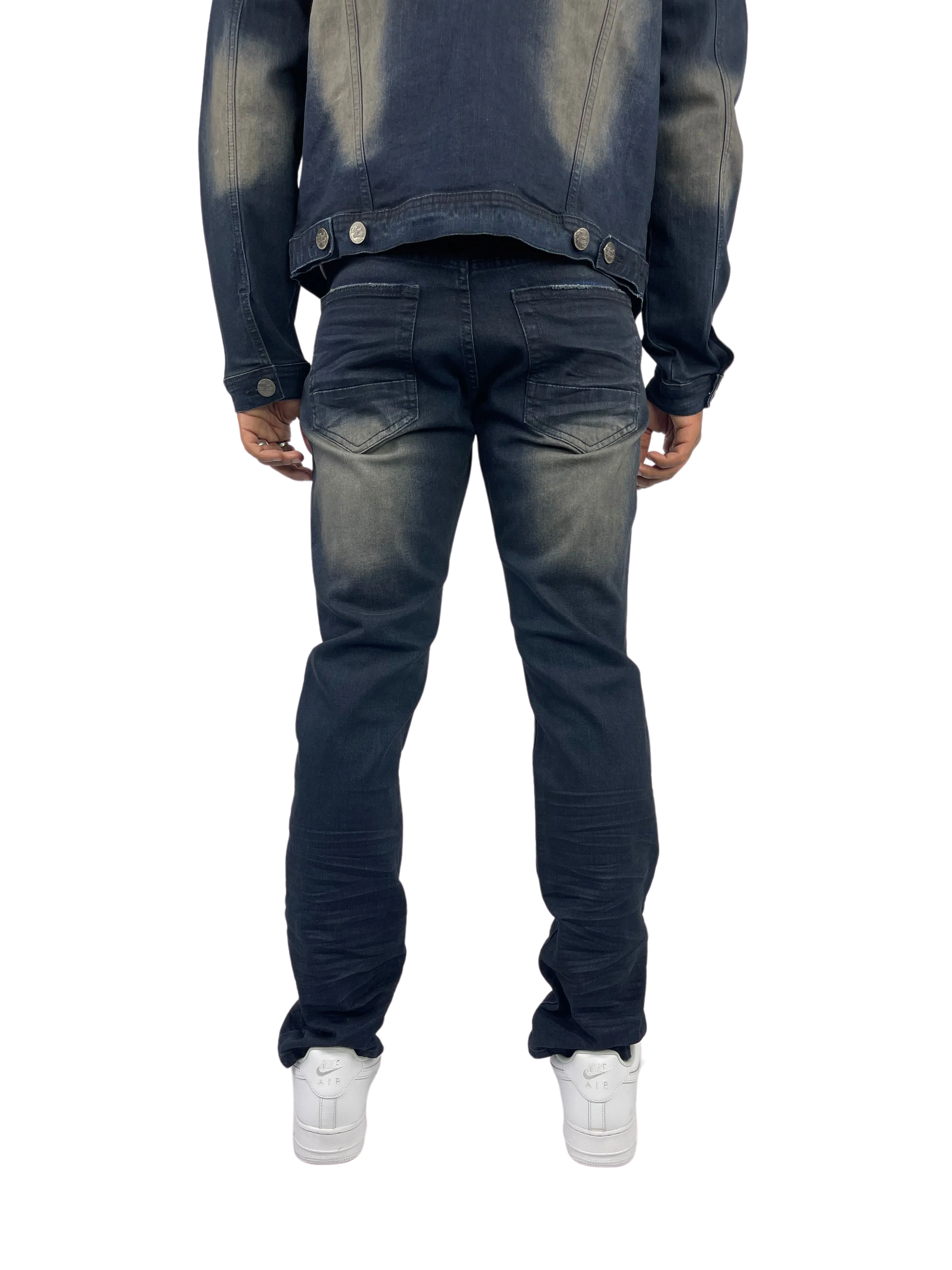 BTP21800: Washed Denim Jean