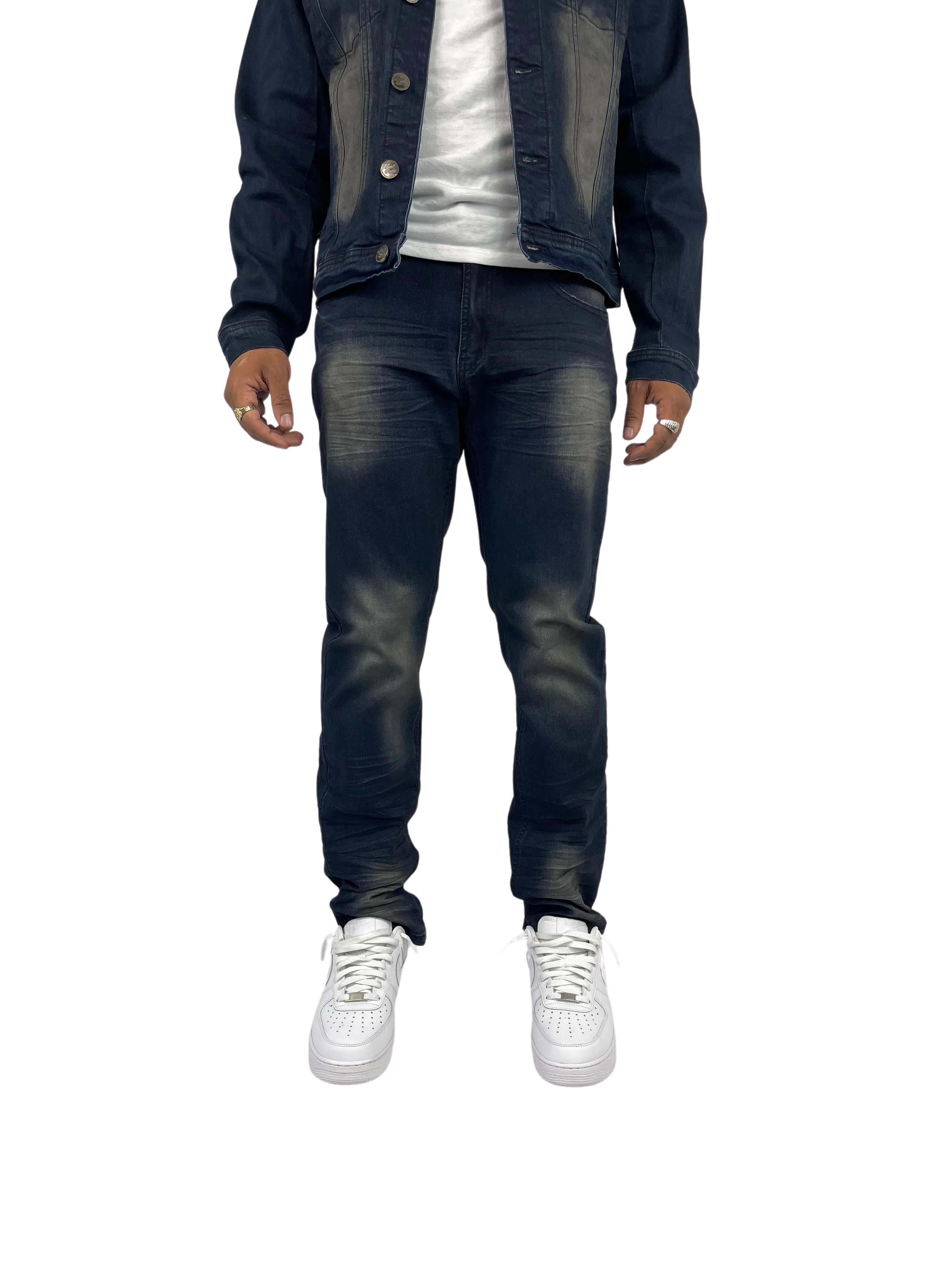 BTP21800: Washed Denim Jean