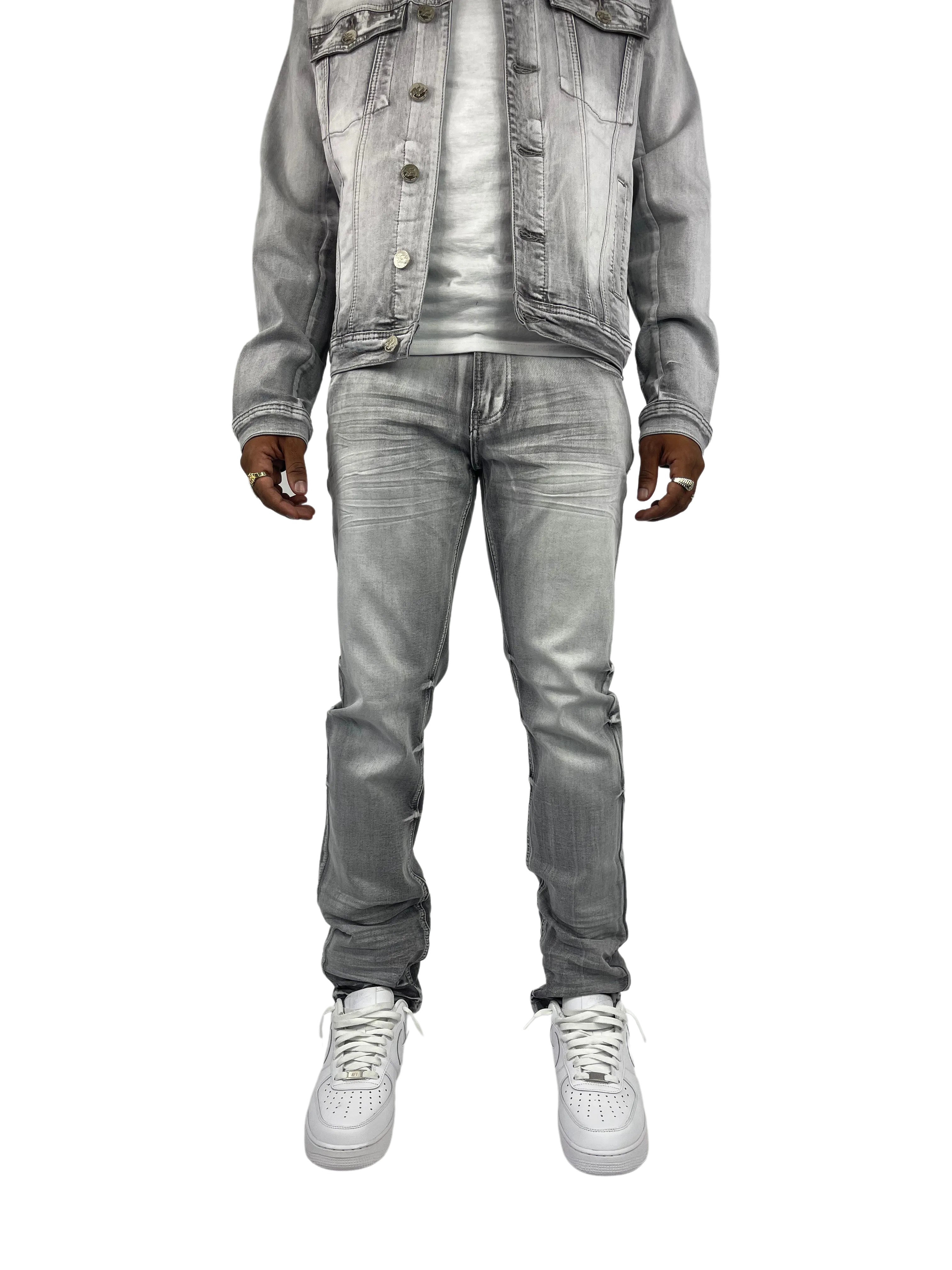 BTP21800: Washed Denim Jean