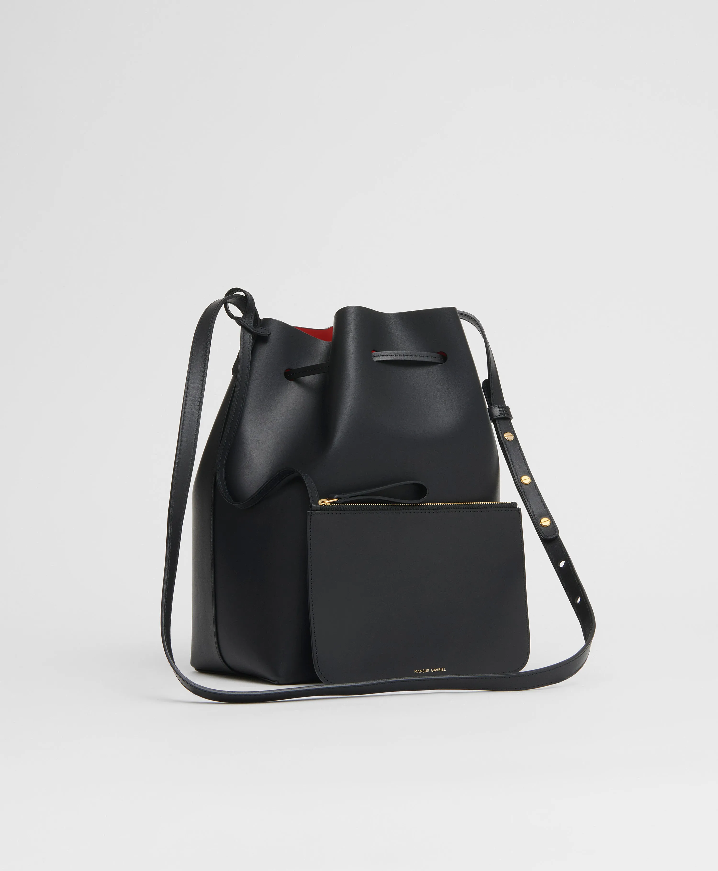 Bucket Bag - Black/Flamma