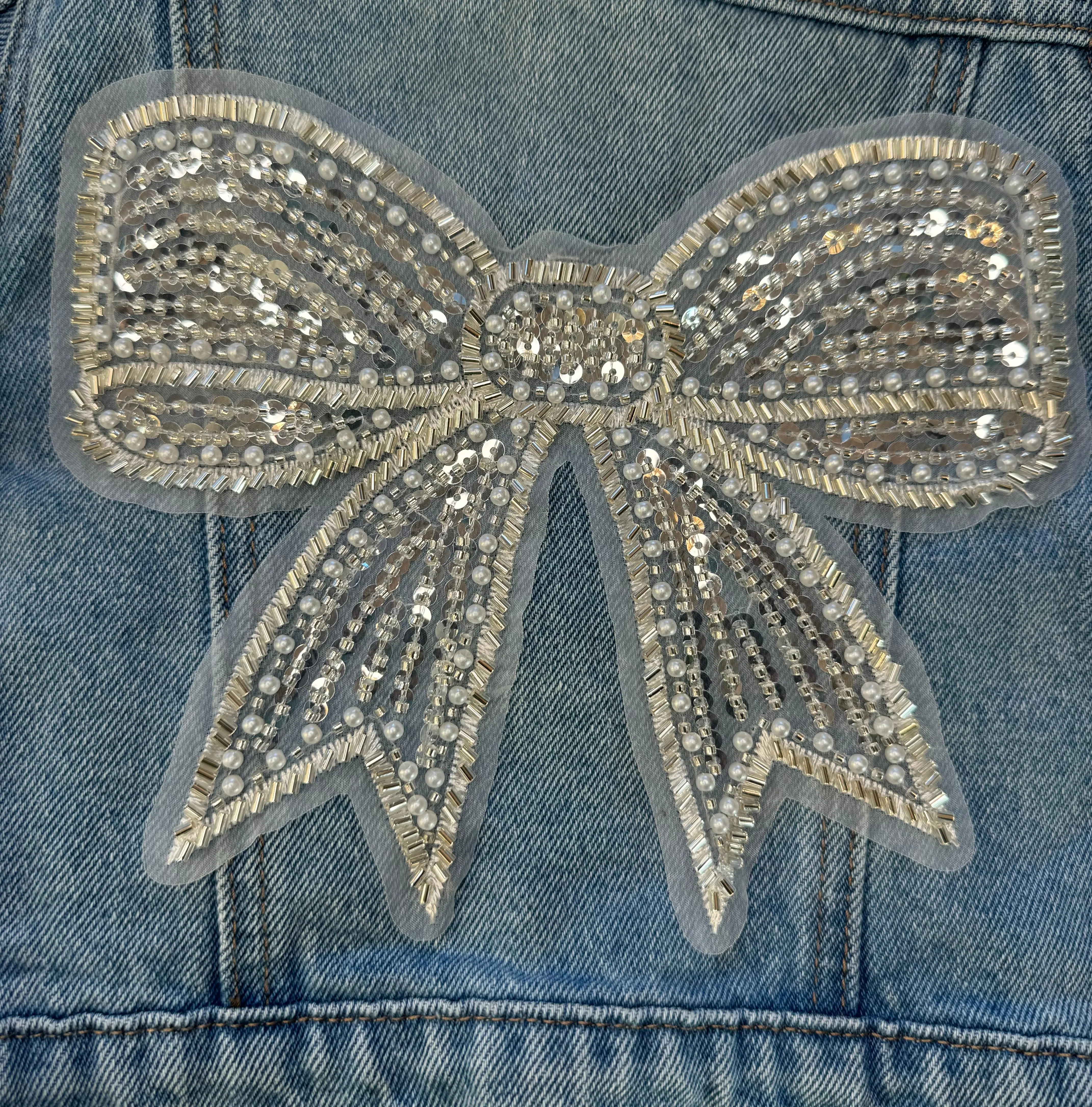 Butterfly / Bow Patched Custom Jacket