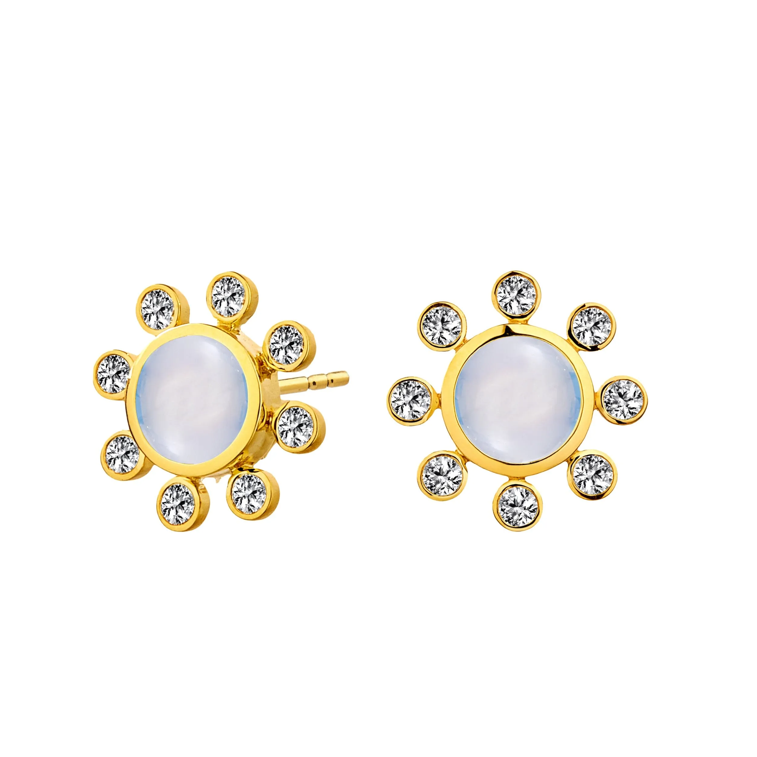 Candy Gemstone Studs