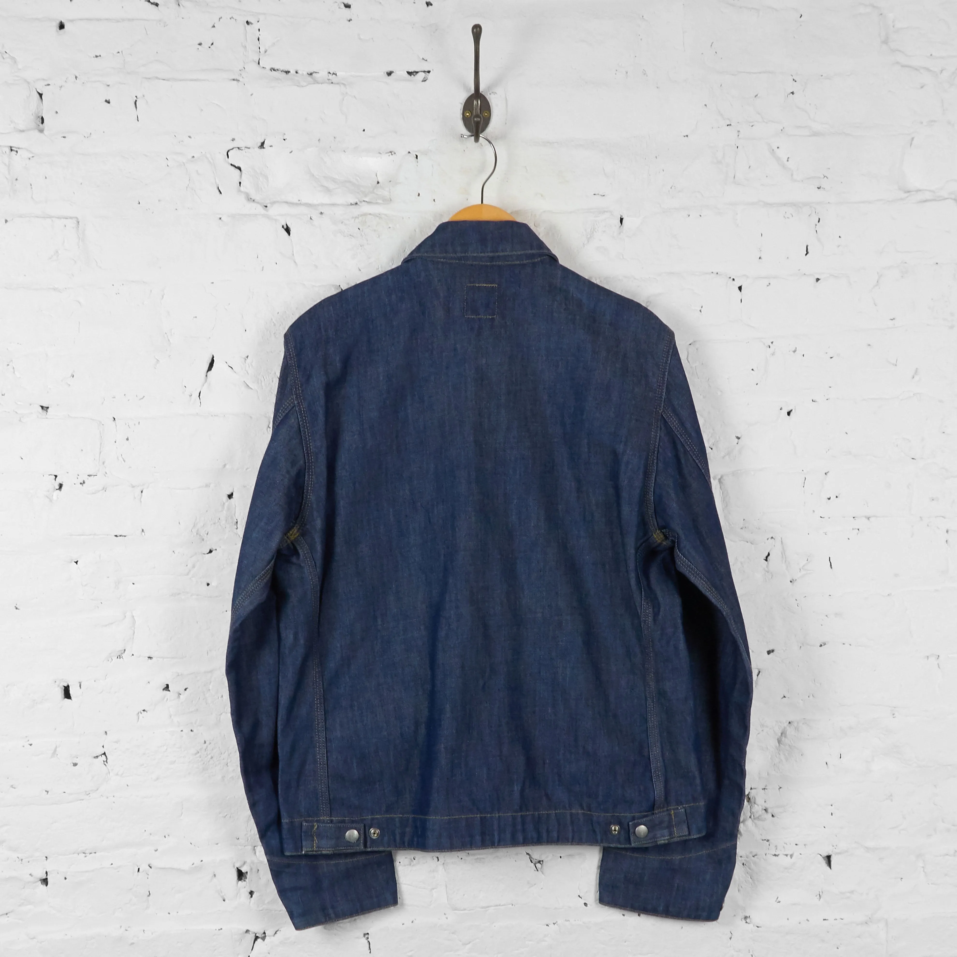 Carhartt Denim Bomber Jacket - Blue - L