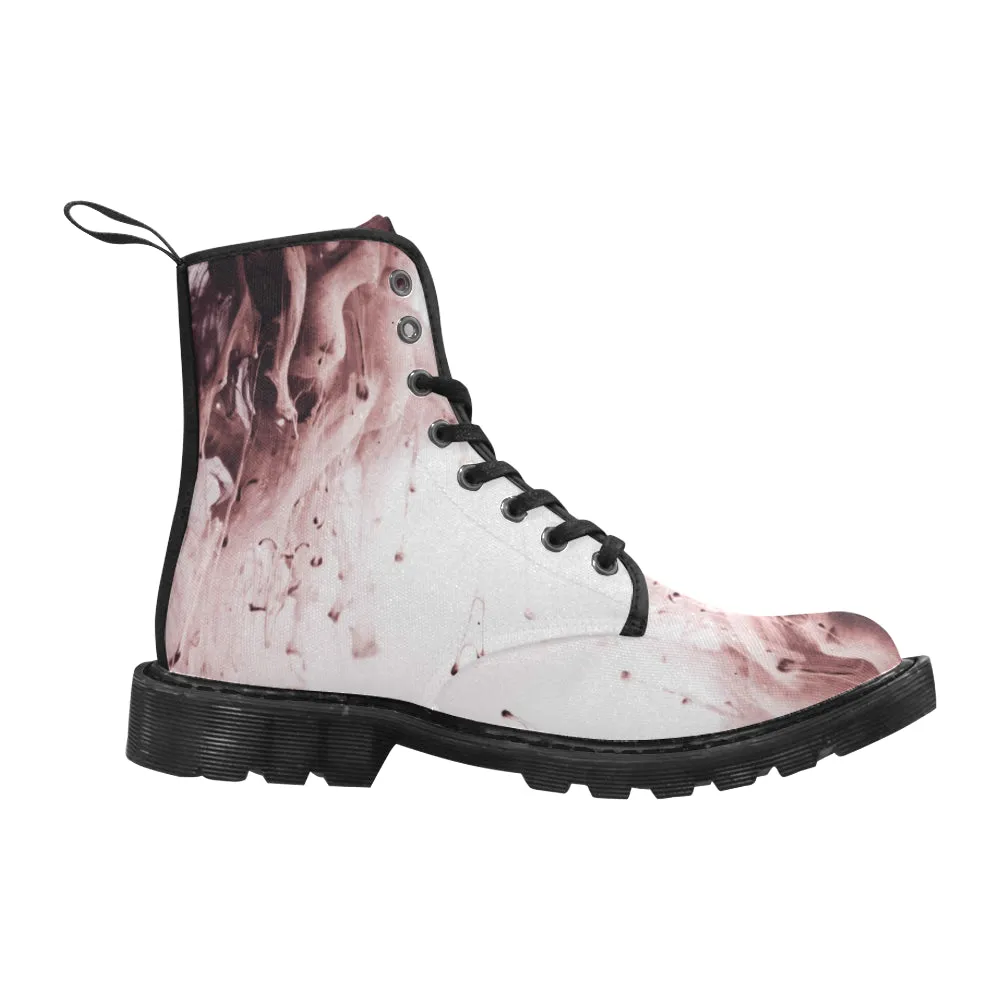 Cash Vision Boots - Brown White