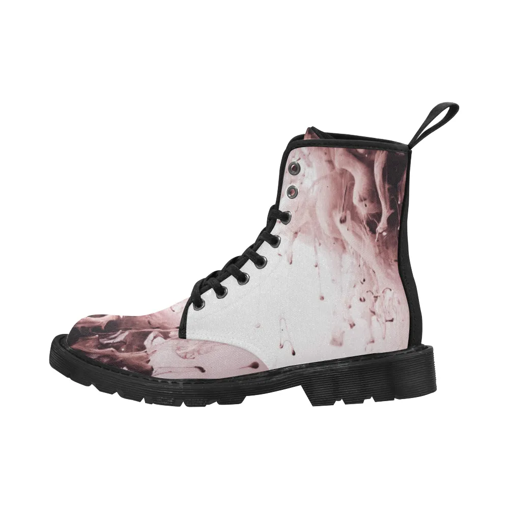 Cash Vision Boots - Brown White