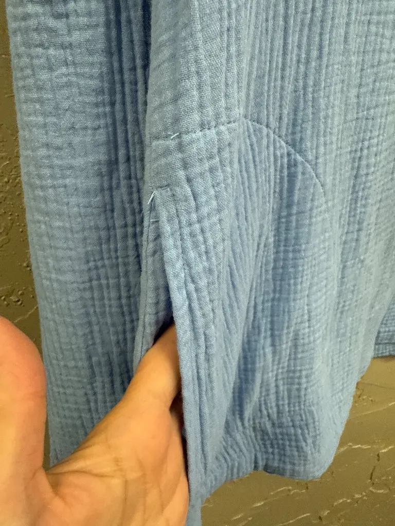 CASLON COTTON GAUZE TUNIC