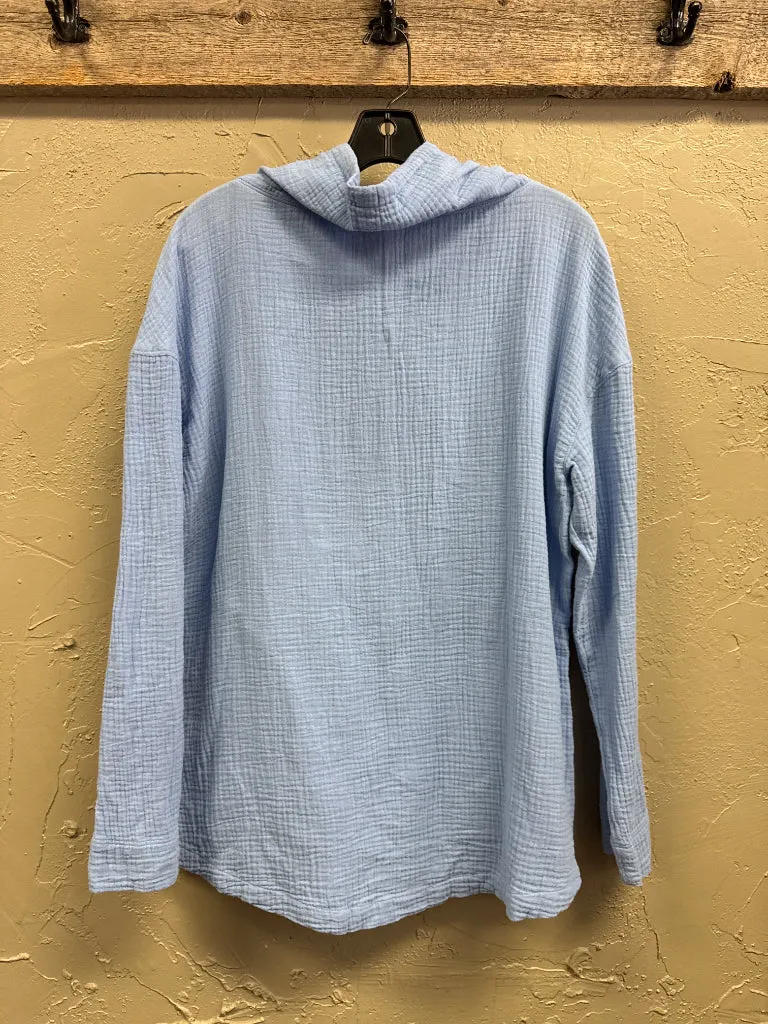 CASLON COTTON GAUZE TUNIC