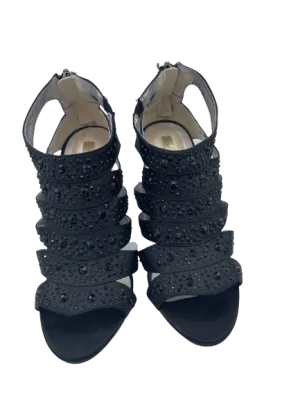 Cause & Effect Black Gladiator Heels