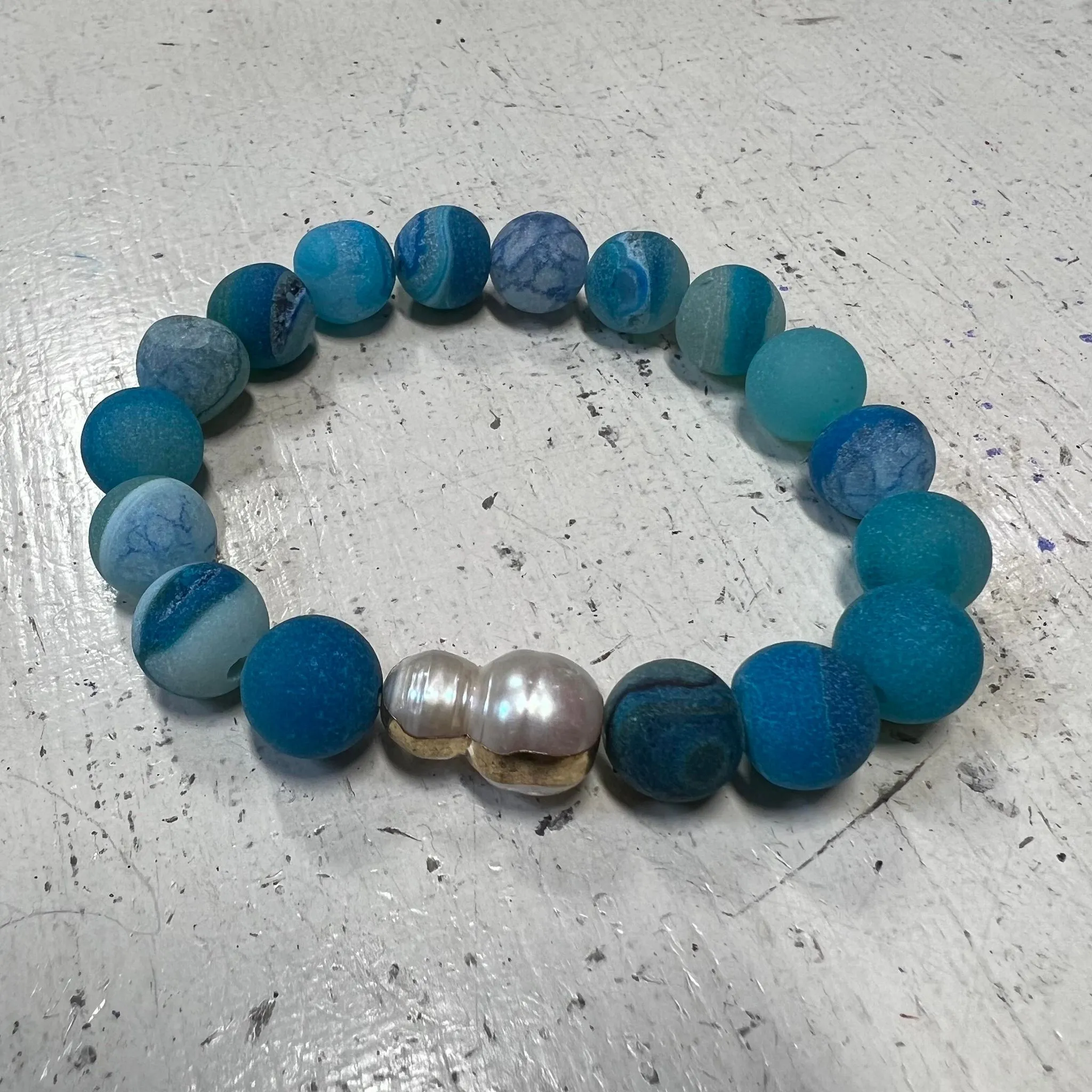 CC - Stone/pearl bracelet