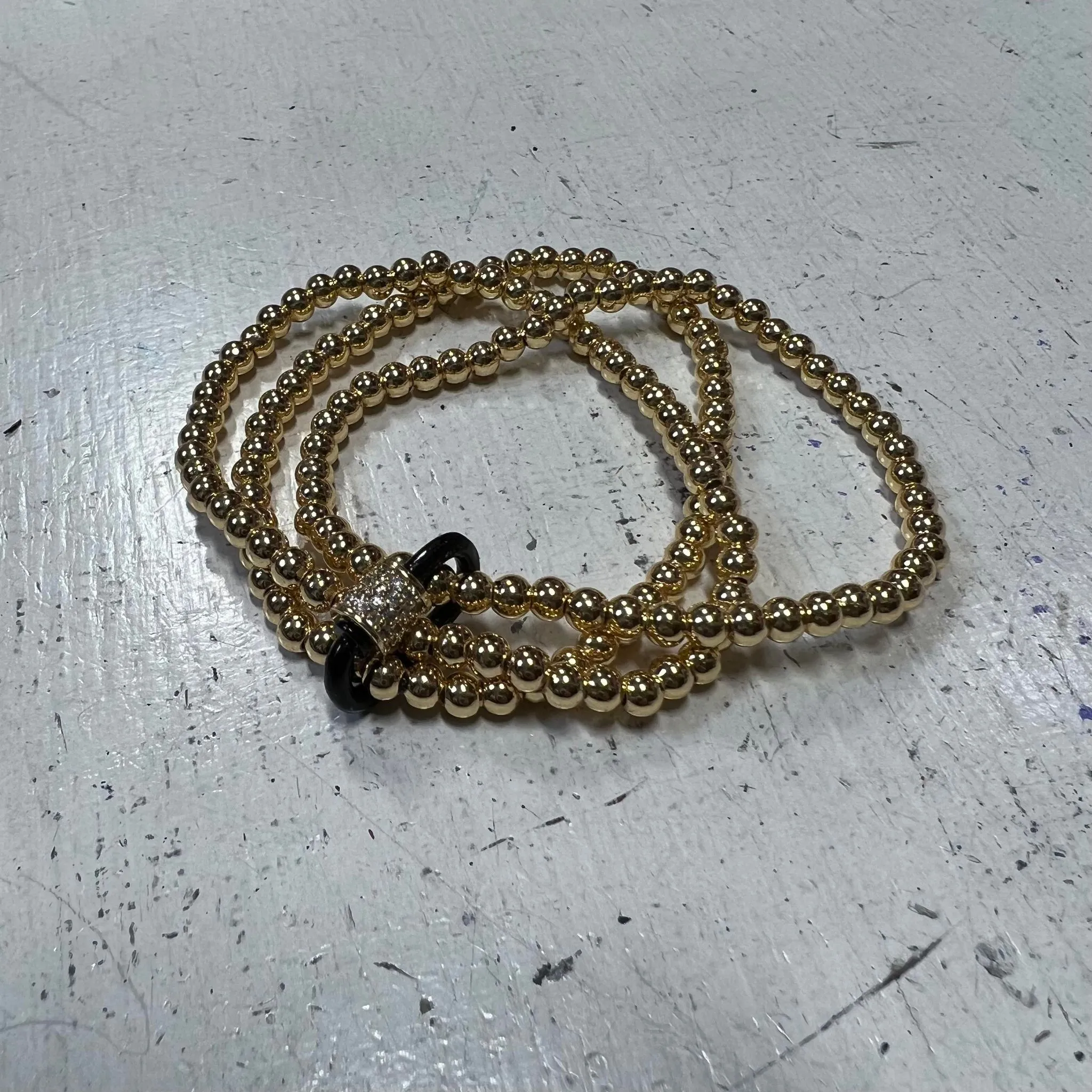 CC - Stone/pearl bracelet