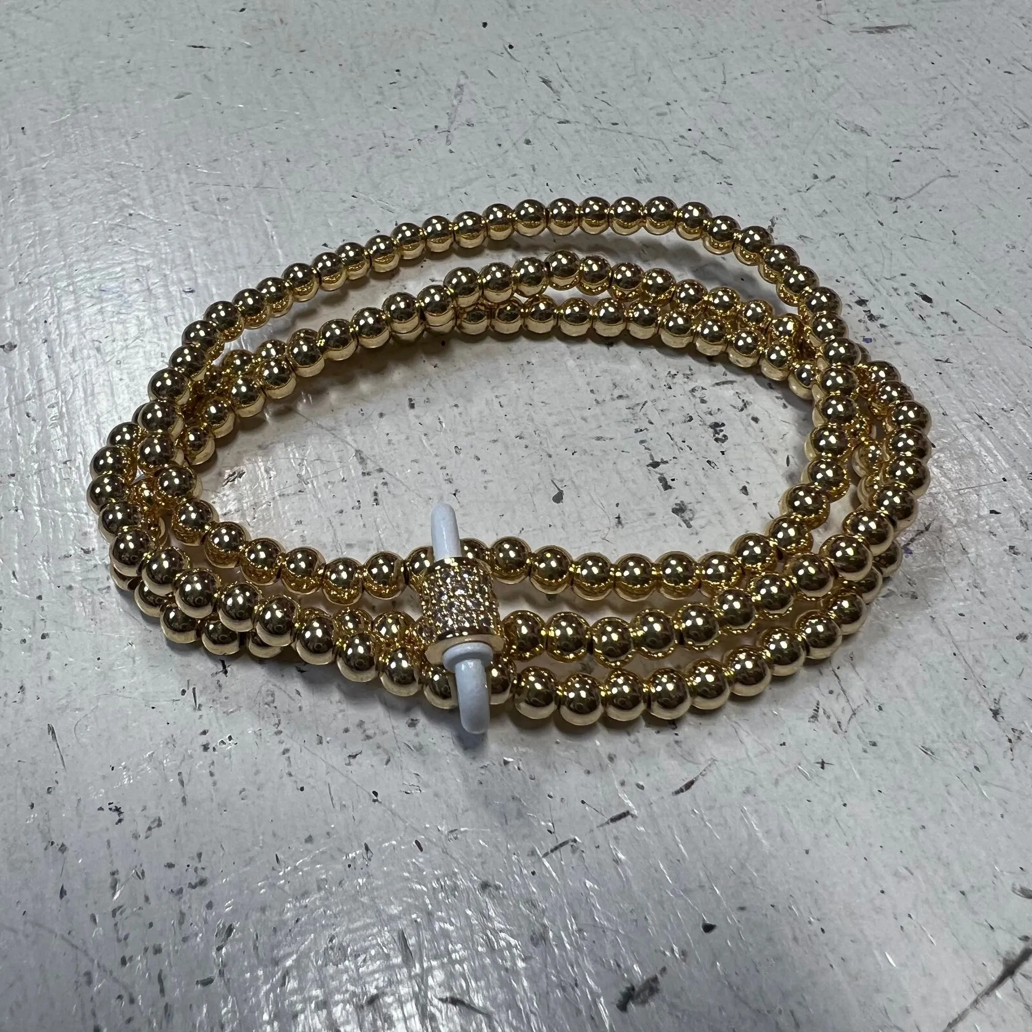 CC - Stone/pearl bracelet