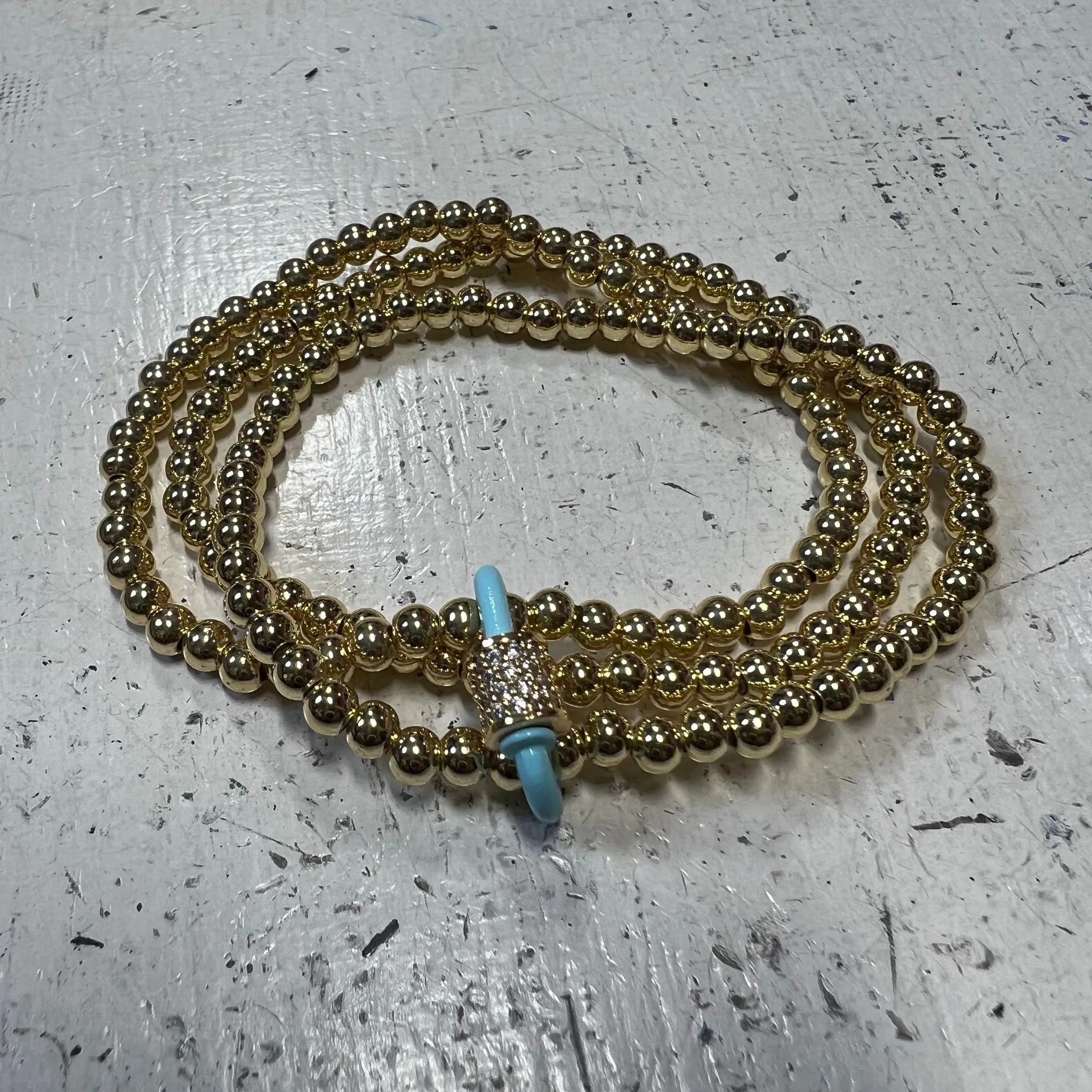 CC - Stone/pearl bracelet