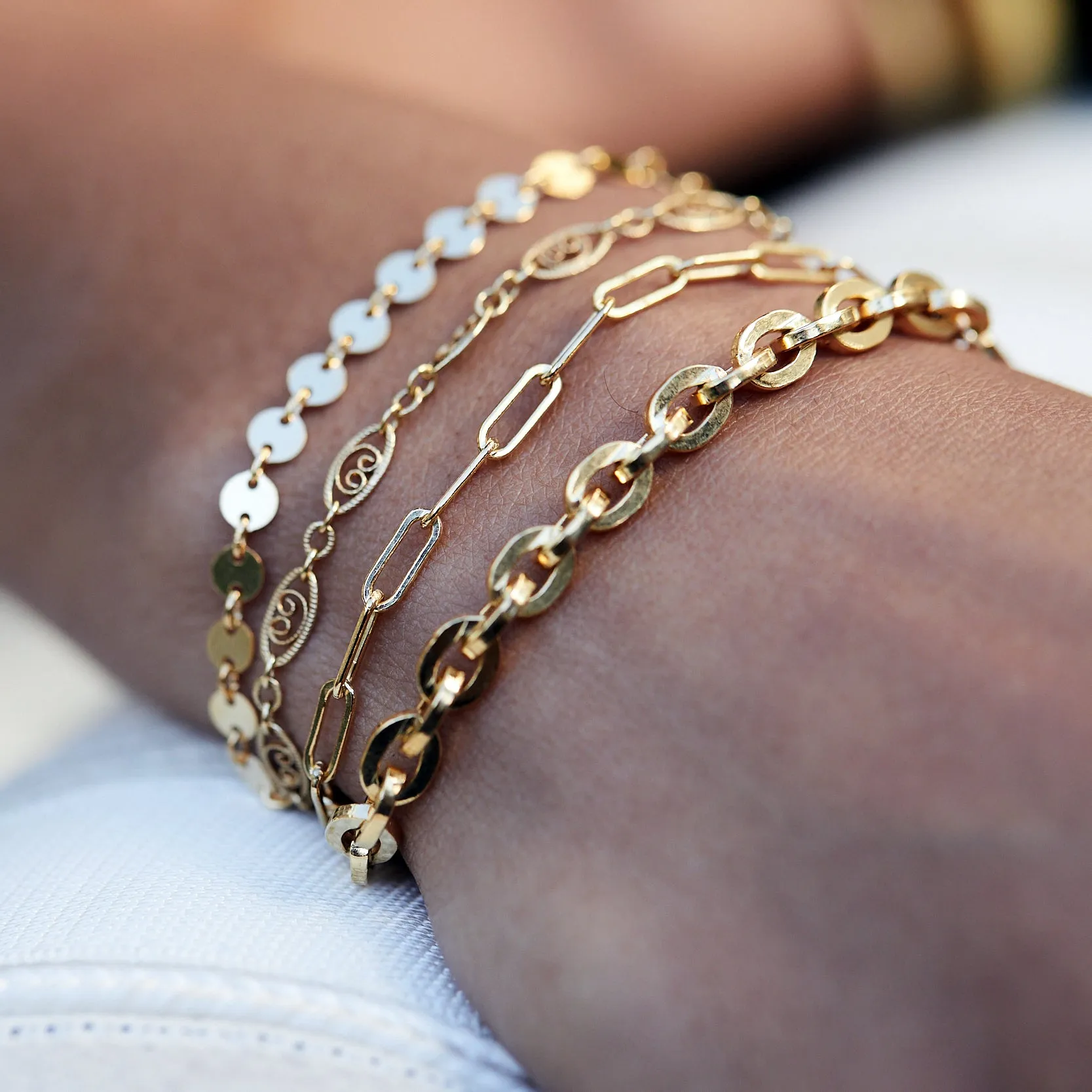 Chain Bracelet Set