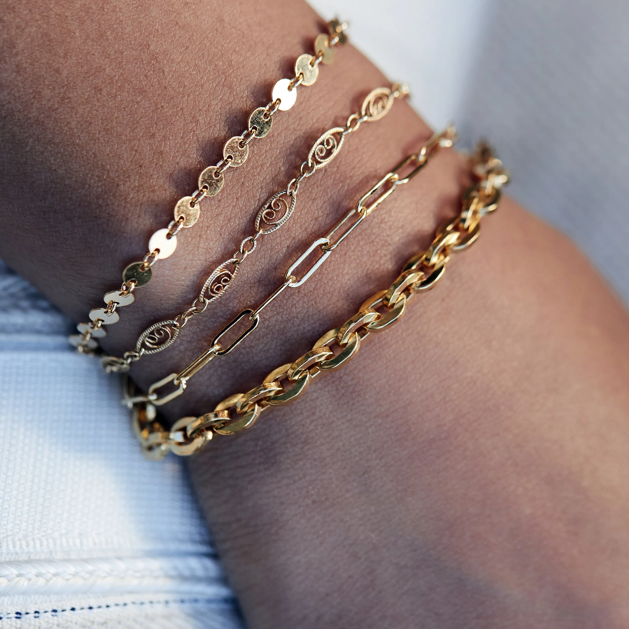 Chain Bracelet Set