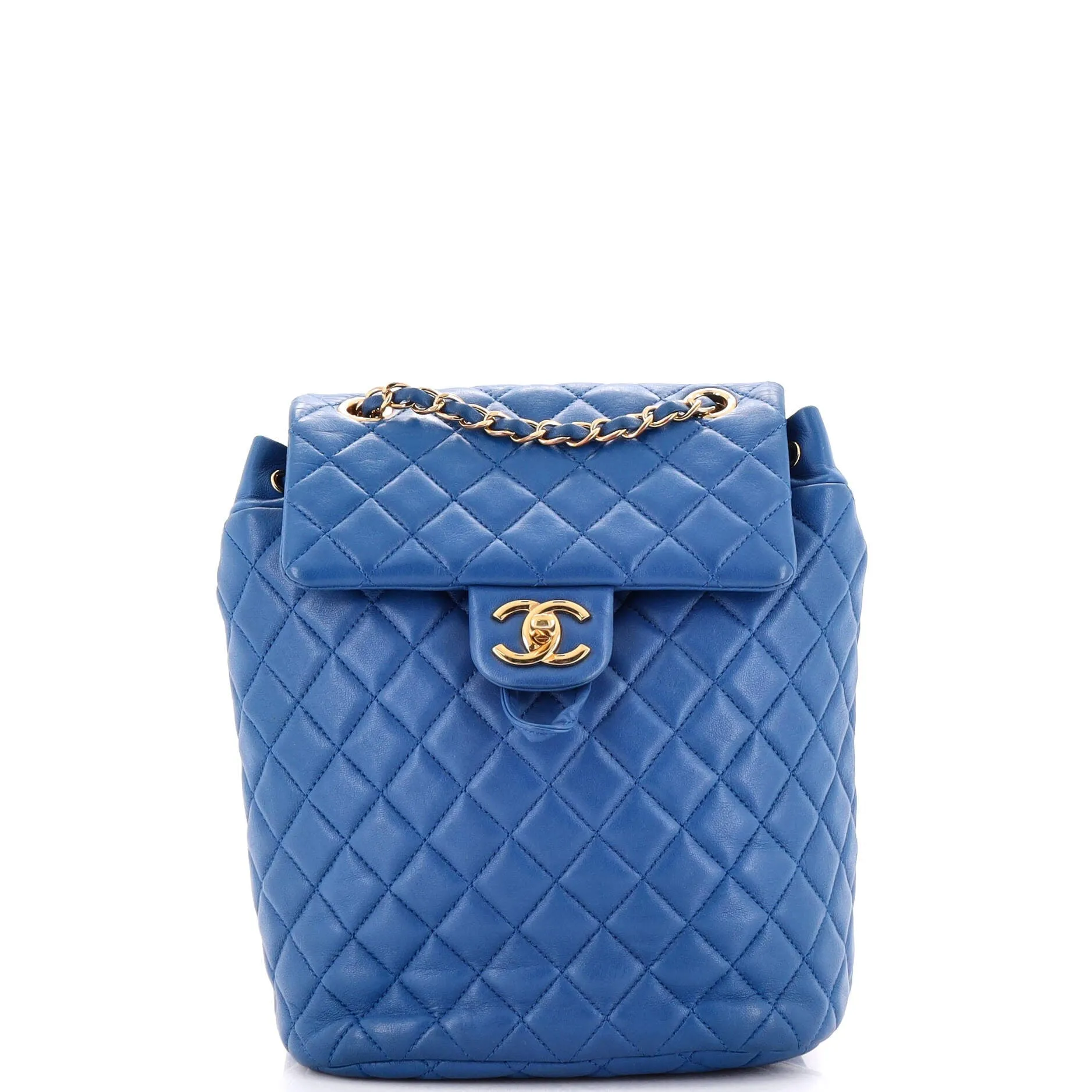 CHANEL Urban Spirit Backpack Quilted Leather Small