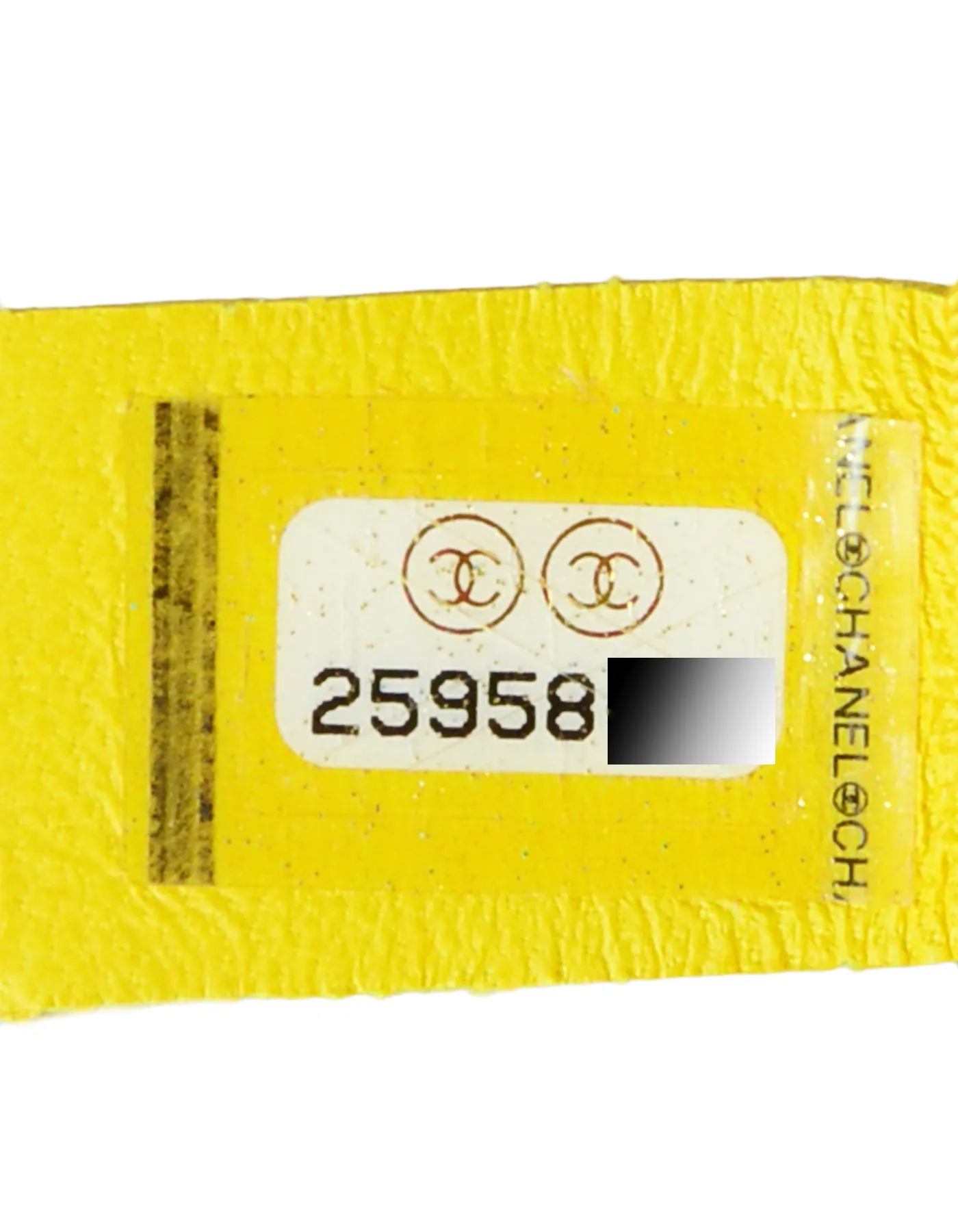 Chanel Yellow Crumpled Calfskin PVC Quilted Backpack Bag