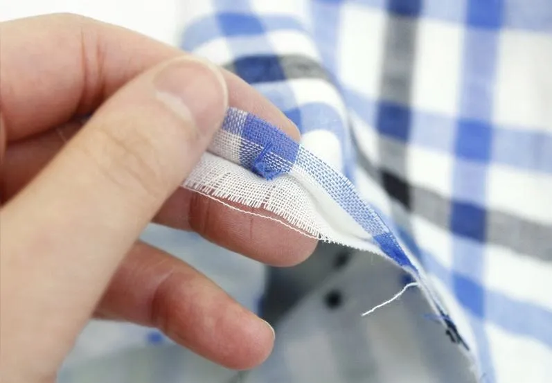 Checkered Cotton Double Gauze Fabric, Plaid Double Gauze Fabric, Yarn Dyed Gauze Fabric, Korean Fabric - 59" Wide - By the Yard / 50522