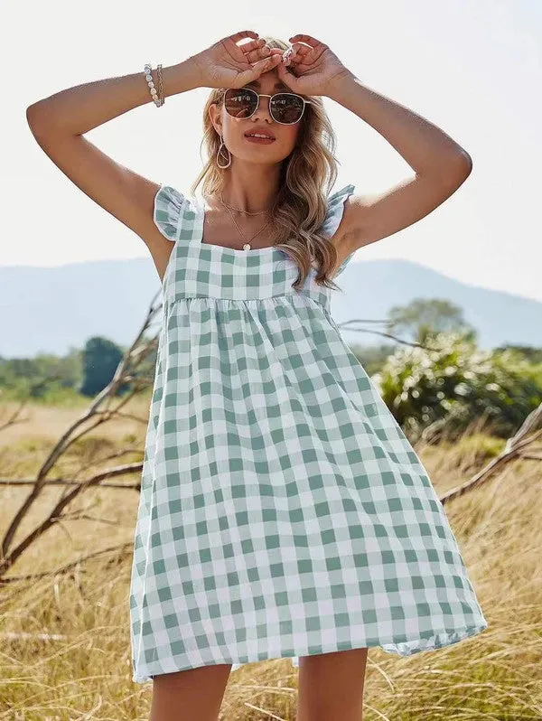 Checkered dress