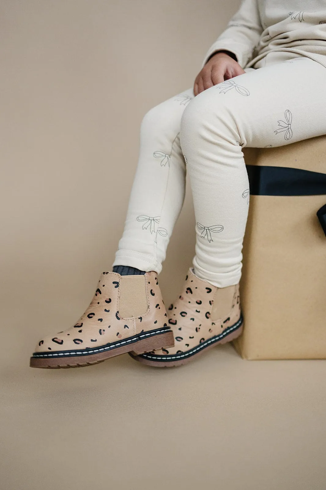 Cheetah Chelsea Boots - US Size 4-12 - Hard Sole
