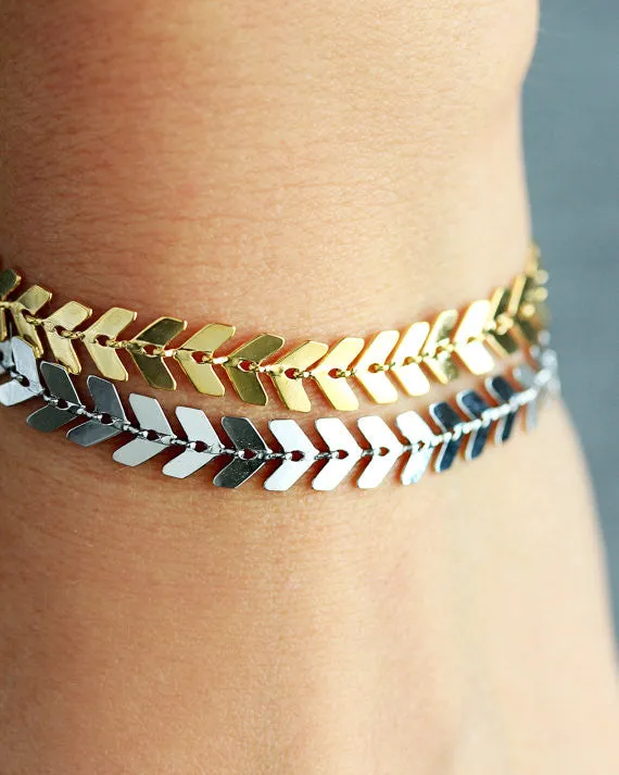 Chevron Bracelet